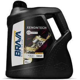 Resim Brava Xenontech 5W-40 Tam Sentetik Motor Yağı 4 L 