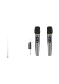 Resim Profesyonel Kablosuz Uhf 2 Mikrofonlu Set 6.35 Mm - Gri Hdx2791g 