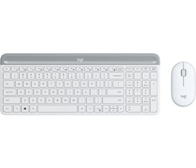 Resim Logitech 920-009436 MK470 Beyaz Kablosuz Klavye Mouse Seti 