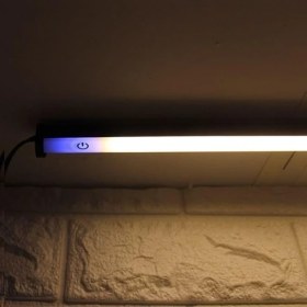 Resim 120CM Dim Edilebilir Tak Çalıştır LED Işık Mutfak, Dolap, Tezgah Altı, Duvar Dekoratif Gecelamba (Günışık) 