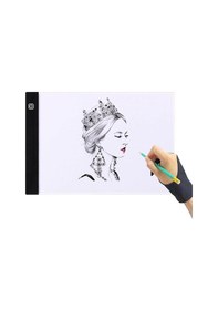 Resim Valkyrie Mddg Led Işıklı A4 Boy Çizim Kopyalama Eskiz Çizim Ultra İnce Çizim Tablet 