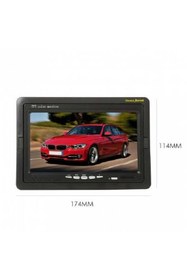 Resim ucuzcu market 7 Inç Tft Lcd Ekran (usb - Sd - Renkli Kumandalı 2 Kamera Bağlanan Monitor Flim Izle-müzik Dinle 