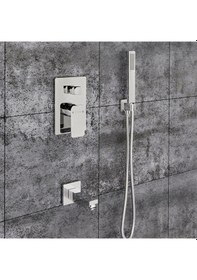 Resim Fause Fau106 Tam Ankastre Tetra Duş Seti Krom 