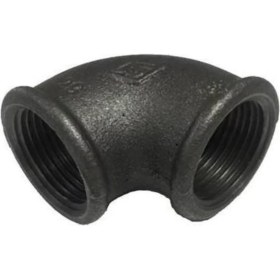 Resim MKS Siyah 1/2 Dirsek - Siyah 1/2 Kapalı Dirsek 