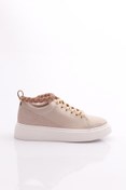 Resim Dgn Es851 Kadin Kalin Taban Halhal Detayli Silver Taşli Sneakers Ayakkabı 