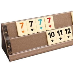 Resim Star Okey Star Süper Lüks Runny Set Golden Pearl Altın Inci Okey Takımı 