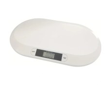 Resim Willowhaven Beyaz Akıllı Bebek Kilosu 3 Mod 20kg Kapasiteli Pil İle Çalışır Beyaz 