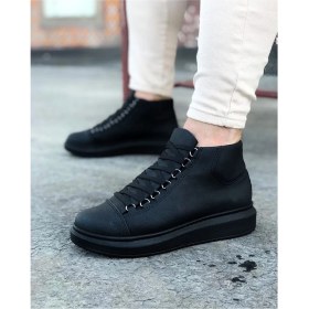 Resim Moda Juan Kömür Bağcıklı Snes Yarım Bilek Bot 