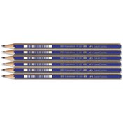 Resim Faber Castell 1221 Dereceli Resim Kalemi 8b 6 Lı Paket 