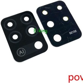 Resim Tecno Pova Arka Kamera Camı Lensi (Çıtasız Sade Cam) 