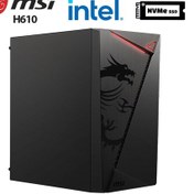 Resim Xaser SHIELD X1 İ5 12400F 16 GB 512 GB M.2 Nvme SSD 2 GB GT610 Free Dos Masaüstü Oyuncu Bilgisayarı 