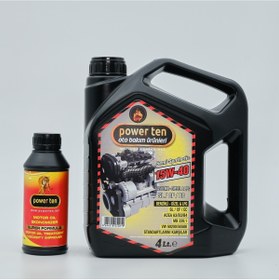 Resim Powerten 15W40 Motor Yağı 4 Litre + Motor Yağ Katkısı | 2025 