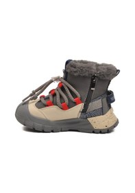 Resim Marcokids Gri İçi Kürklü Soğuğa Dirençli Kaymaz Erkek Çocuk Bot 22672 P Gri 