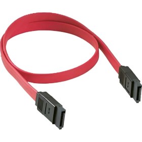 Resim Ulu Bilgisayar Sata Kablo Serial Ata Kablo Düz Kırmızı HDD Data Veri KABLOSU-50CM 