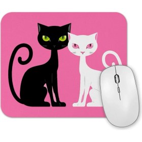 Resim Baskı Dükkanı Sevimli Kediler Cats Mouse Pad 