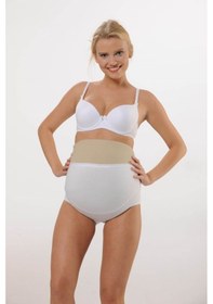 Resim Hmd Underwear Kadın Beyaz Pamuklu Yüksel Bel Hamile Lohusa Külot & Rahat Doku Hmd1413 Beyaz 