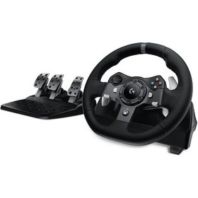 Resim Logitech G G920 Driving Force Xbox Series X|S, Xbox One ve Bilgisayar için Yarış Direksiyonu 