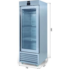 Resim Galleyz Dry Aged Buzdolabı - 1 Kapılı - 70X88X210 cm 