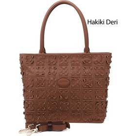 Resim Gönderi(R) Kadıın Taba Hakiki Deri El Ve Omuz Çantası Ddzw002b8562 taba 