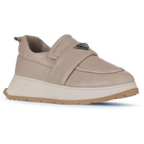 Resim Bueno Shoes Vizon Deri Kadın Dolgu Topuklu Ayakkabı 01wa7401302 