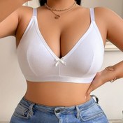 Resim Bir Parça Çapraz Sınırlı Moda Sütyen, Basit, Rahat ve Nefes Alabilir. 