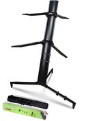 Resim Lastvoice KS-20BK Black Çift Katlı Çantalı Profesyonel Ultimate Org Standı Sehpası 