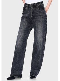 Resim Armani Exchange Bayan Kot Pantolon Xw000100 Af16084 Mc002 Siyah Siyah 