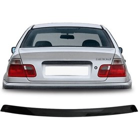 Resim Autogp Bmw E46 Cam Üstü Spoiler Siyah Boyalı Plastik 1998 / 2005 Agp-bgz-sp-145364 