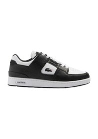 Resim Lacoste Court Cage Leather Mens Sneaker Hakiki Deri Erkek Günlük Spor Ayakkabı Siyah Siyah 