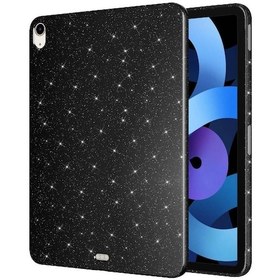 Resim İpad Air 10.9 2020 4 Nesil Simli Parlak Görünümlü Uyumlu Zore Tablet Koton Kılıf-pembe Koyu Tablet Kılıfı 