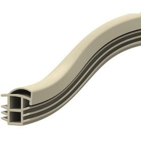 Resim Çelik Kapı Kasa Fitili Contası Çelik Kapı Contası 6 Metre Krem 