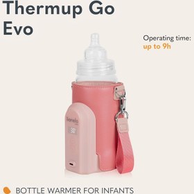 Resim Thermup Go Evo Taşınabilir Biberon Isıtıcı, 38-50°C Arası 5 Sıcaklık Seçeneği, USB-C Şarj, LCD Ekran 