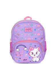 Resim Unicorn Figürlü Anaokul Sırt Çantası - Siyah Kedi Açık Gri - Mavi 