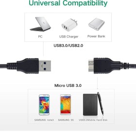 Resim Markofist MF-DK22 Kısa USB 3.0 Harddisk Kablosu 40CM 