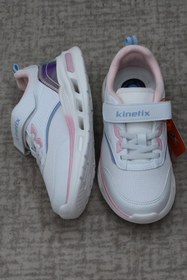 Resim Kinetix Renley Tx J 4FX Beyaz Pembe Anatomik Orijinal Ürün Kız Çocuk Ayakkabı 