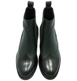 Resim Poletto Hakiki Deri Lacıvert Bot Düz 5780 06 S-814 Lacivert 