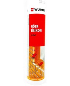 Resim Würth Nötr Silikon Şeffaf 310 ML 