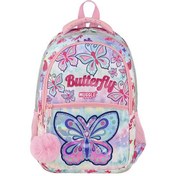 Resim Muggle İlkokul Çantası Butterfly Koleksiyonu Mu-9036 