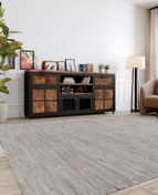 Resim KIYMIK HOME Aster Konsol – Size Özel Üretim – Gerçek Ağaç - Ceviz 