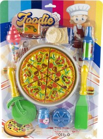 Resim Oyuncak Pizza Seti 17 Parça 