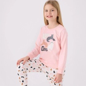 Resim Arnetta Ar3057c Kız Çocuk Kışlık Pijama Takımı AÇIK PEMBE 