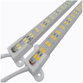 Resim 12 Volt Su Geçirmez Led Bar Çift Sıra Çubuk Led Gün Işığı 