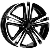 Resim EMR-DY538-02 7.5x18"-5x112 ET45 57.1 Black Diamond Jant (4 Adet) 
