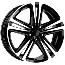 Resim EMR-DY538-02 7.5x18"-5x112 ET45 57.1 Black Diamond Jant (4 Adet) 
