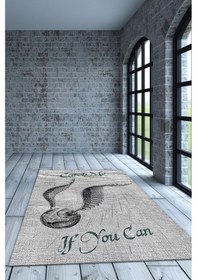 Resim Homshtag Beni Yakala Gri Renkli Harry Potter Halısı Çocuk Odası Halısı Çok Renkli 