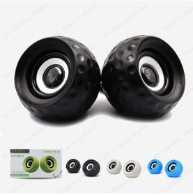 Resim Magicvoice 1+1 Mini 4 Ohm (3W+3W) Usb Oval Hoparlör E - 11 