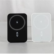 Resim Cloud011 İphone Uyumlu 16 15 14 Pro Max Mini Macsafe Manyetik Araç Şarj Beyaz 