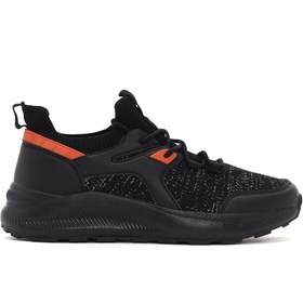 Resim Derimod Zero Erkek Siyah Bağcıklı Kumaş Sneaker 