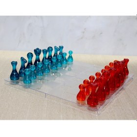 Resim Akrilik Satranç Seti 