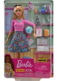 Resim Barbie Öğretmen Bebek Brb-Gjc23 